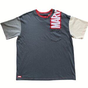 Marvel Logo Fashion T-shirt Unisex Size L